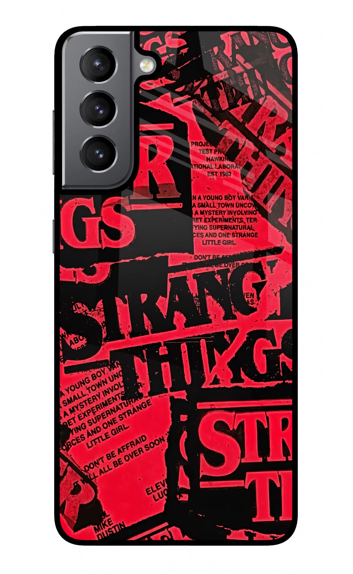 Ordinary Things Samsung S21 Glass Case Back Cover by Casekaro