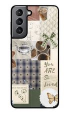 Cookie Samsung S21 Glass Case