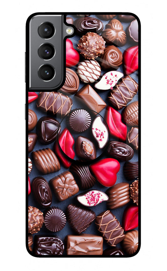 Chocolates Samsung S21 Glass Case