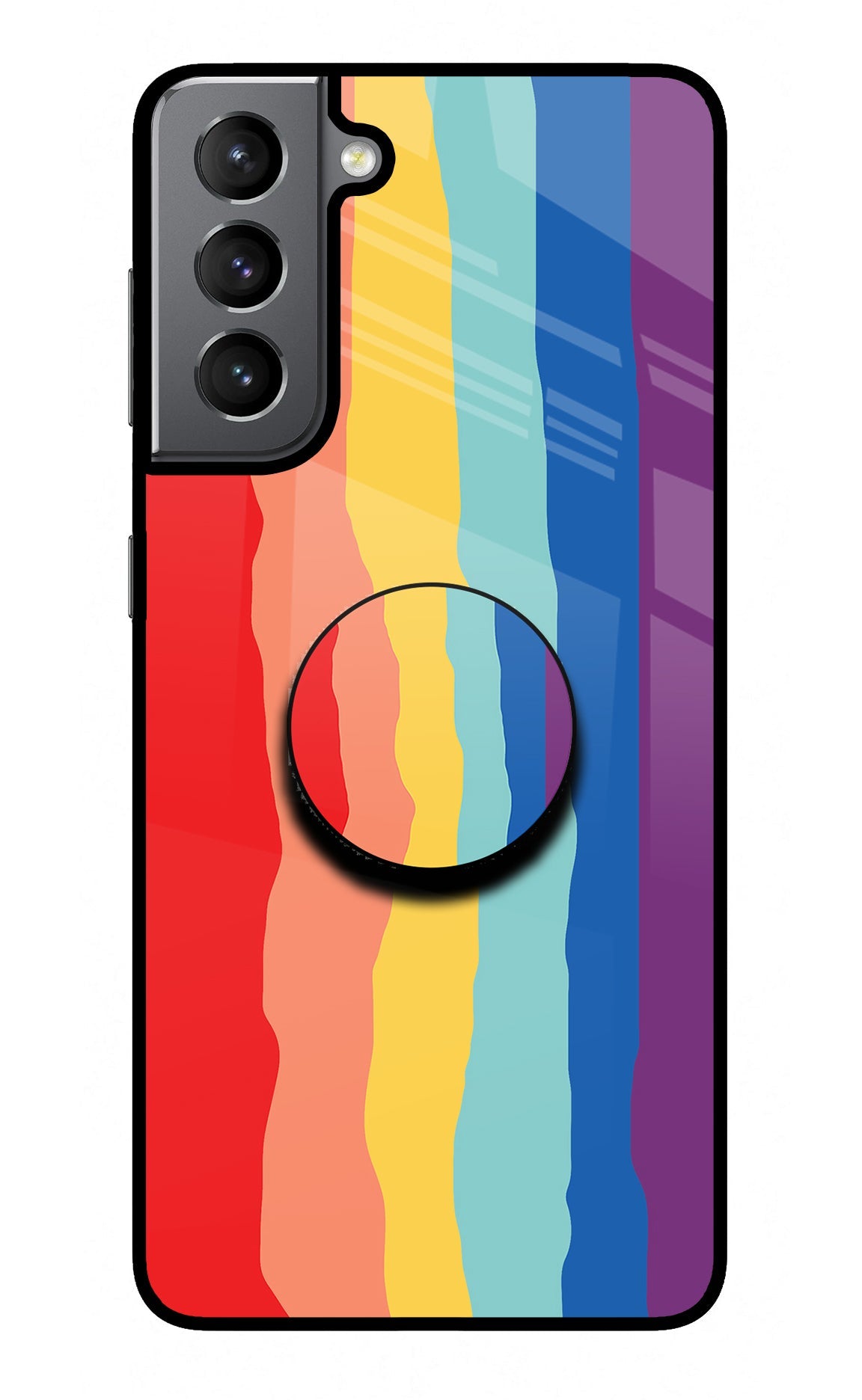 Rainbow Samsung S21 Pop Case