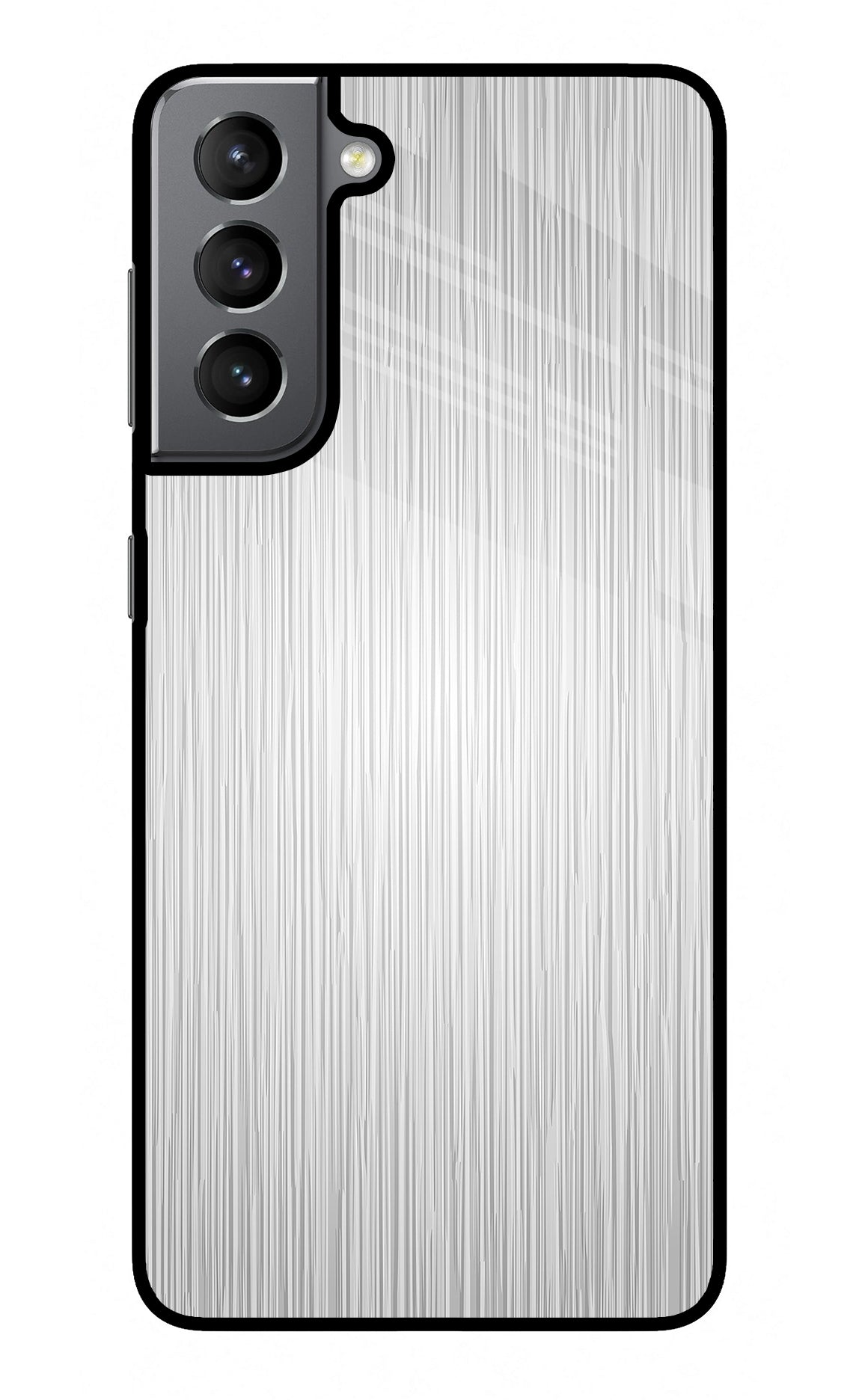 Wooden Grey Texture Samsung S21 Plus Glass Case