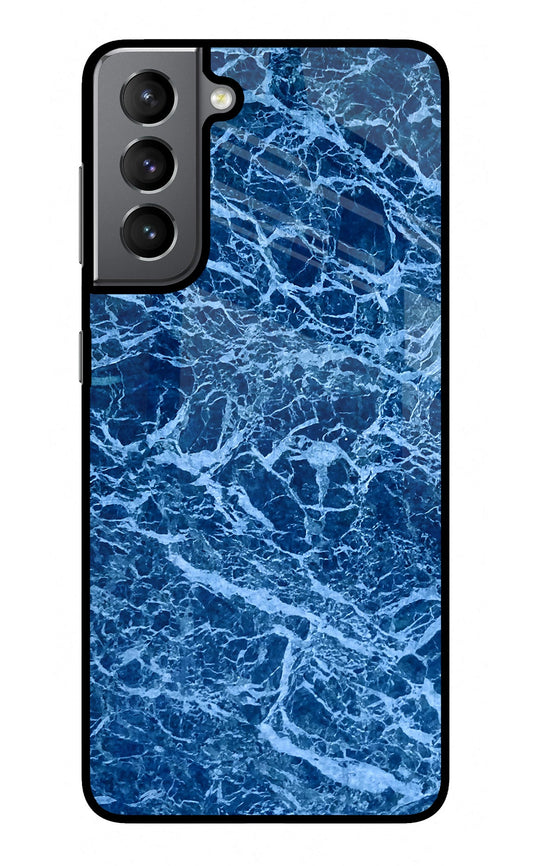 Blue Marble Samsung S21 Plus Glass Case