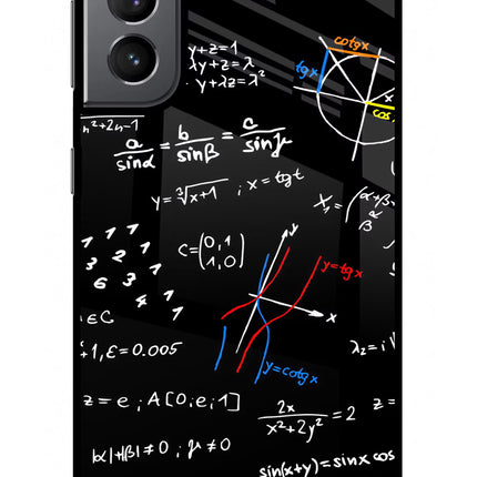 Mathematics Formula Samsung S21 Plus Glass Case