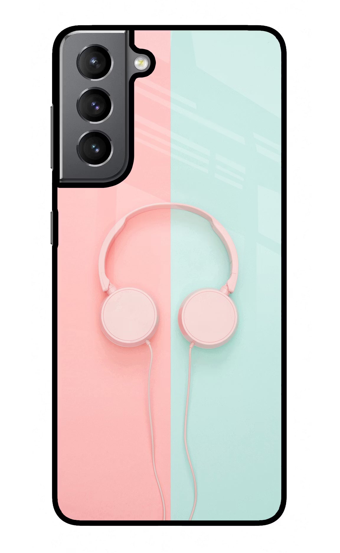 Music Lover Samsung S21 Plus Glass Case Back Cover by Casekaro