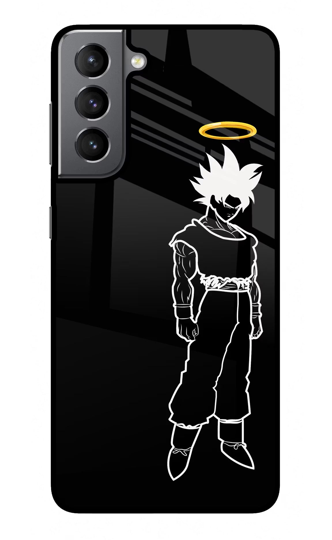 DBS Character Samsung S21 Plus Glass Case Back Cover by Casekaro
