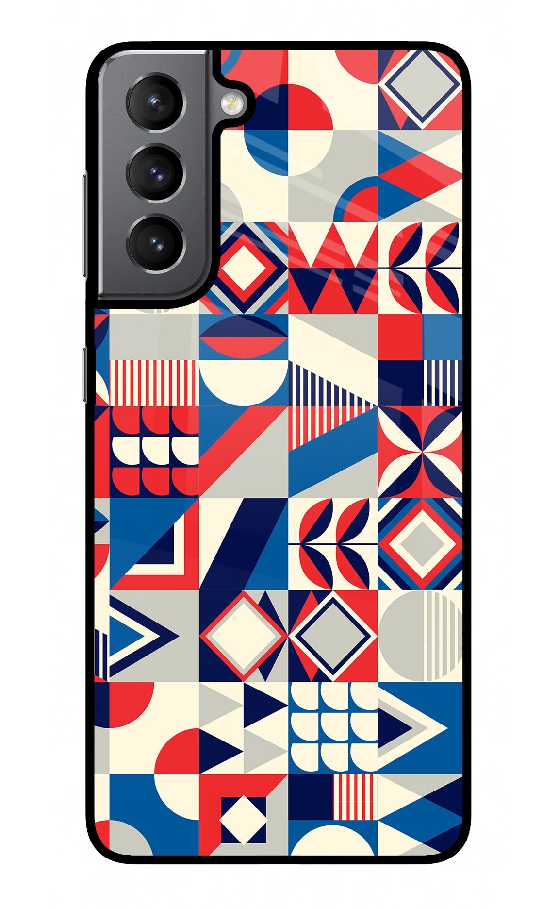 Colorful Pattern Samsung S21 Plus Back Cover