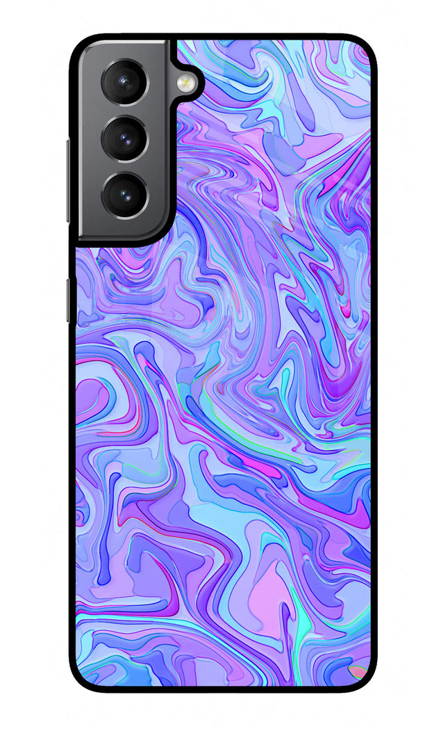 Glitter Samsung S21 Plus Glass Case