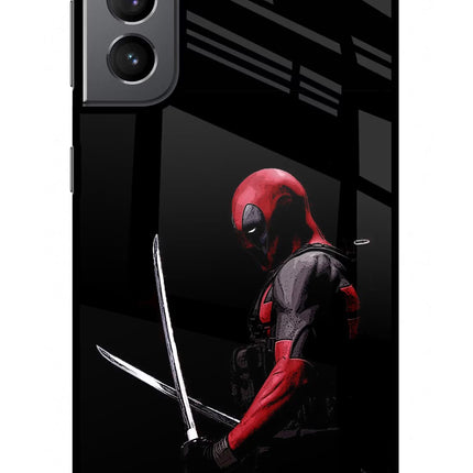 Deadpool Samsung S21 Plus Glass Case Back Cover by Casekaro