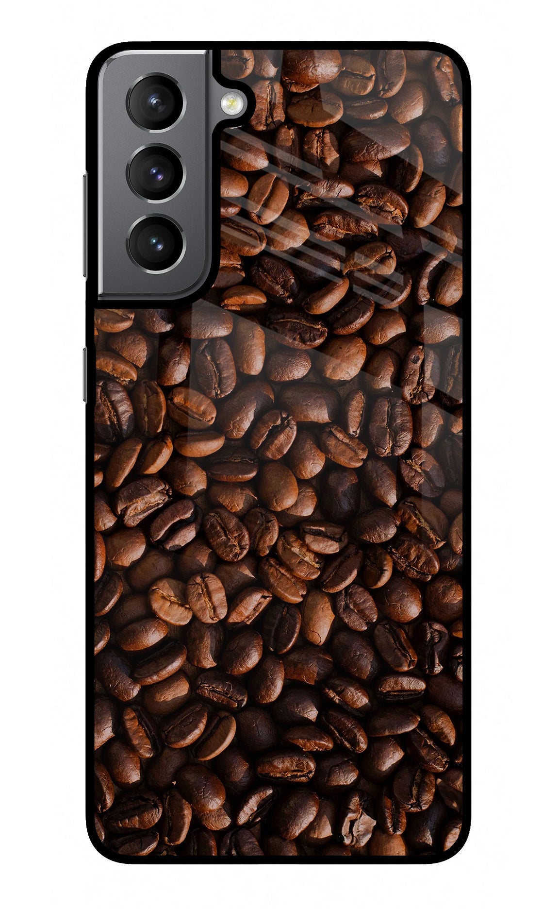 Coffee Beans Samsung S21 Plus Glass Case