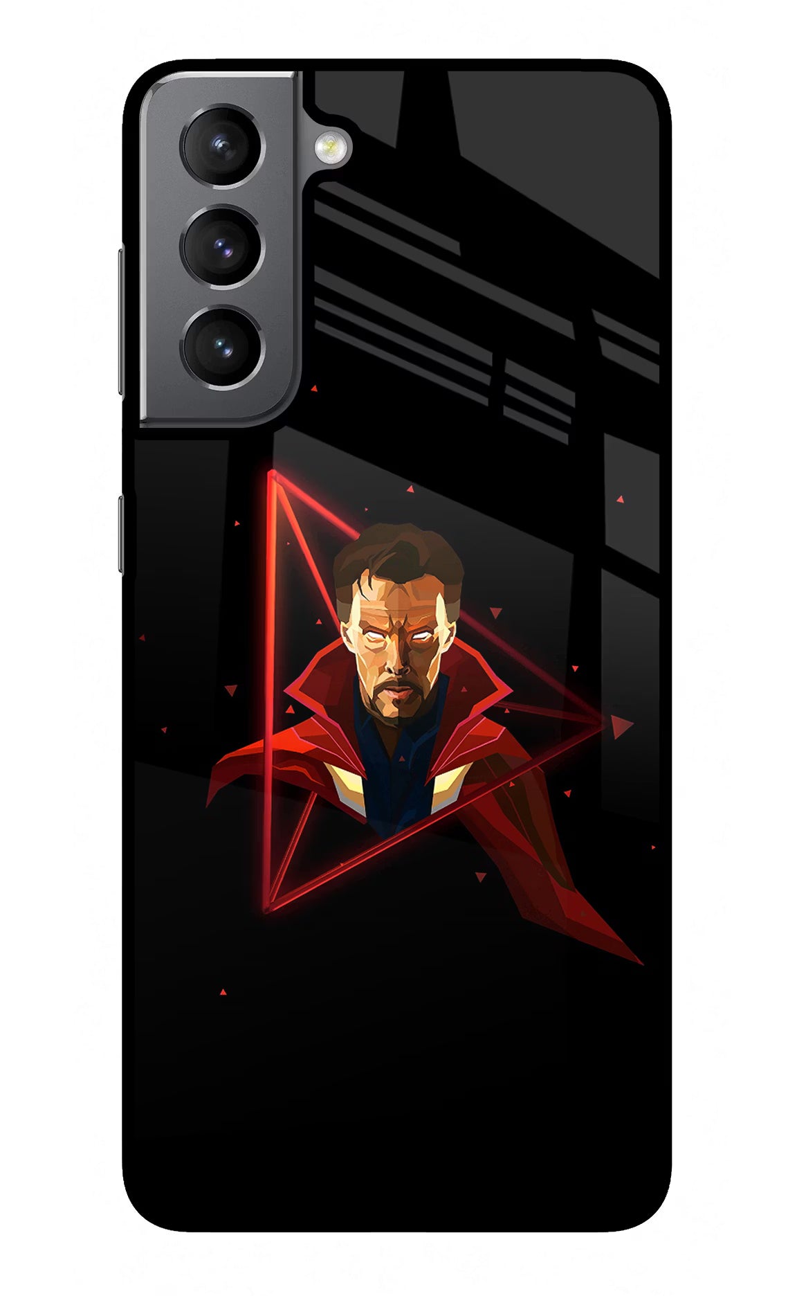 Doctor Ordinary Samsung S21 Plus Glass Case Back Cover by Casekaro