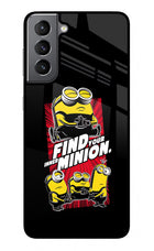 Find your inner Minion Samsung S21 Plus Glass Case