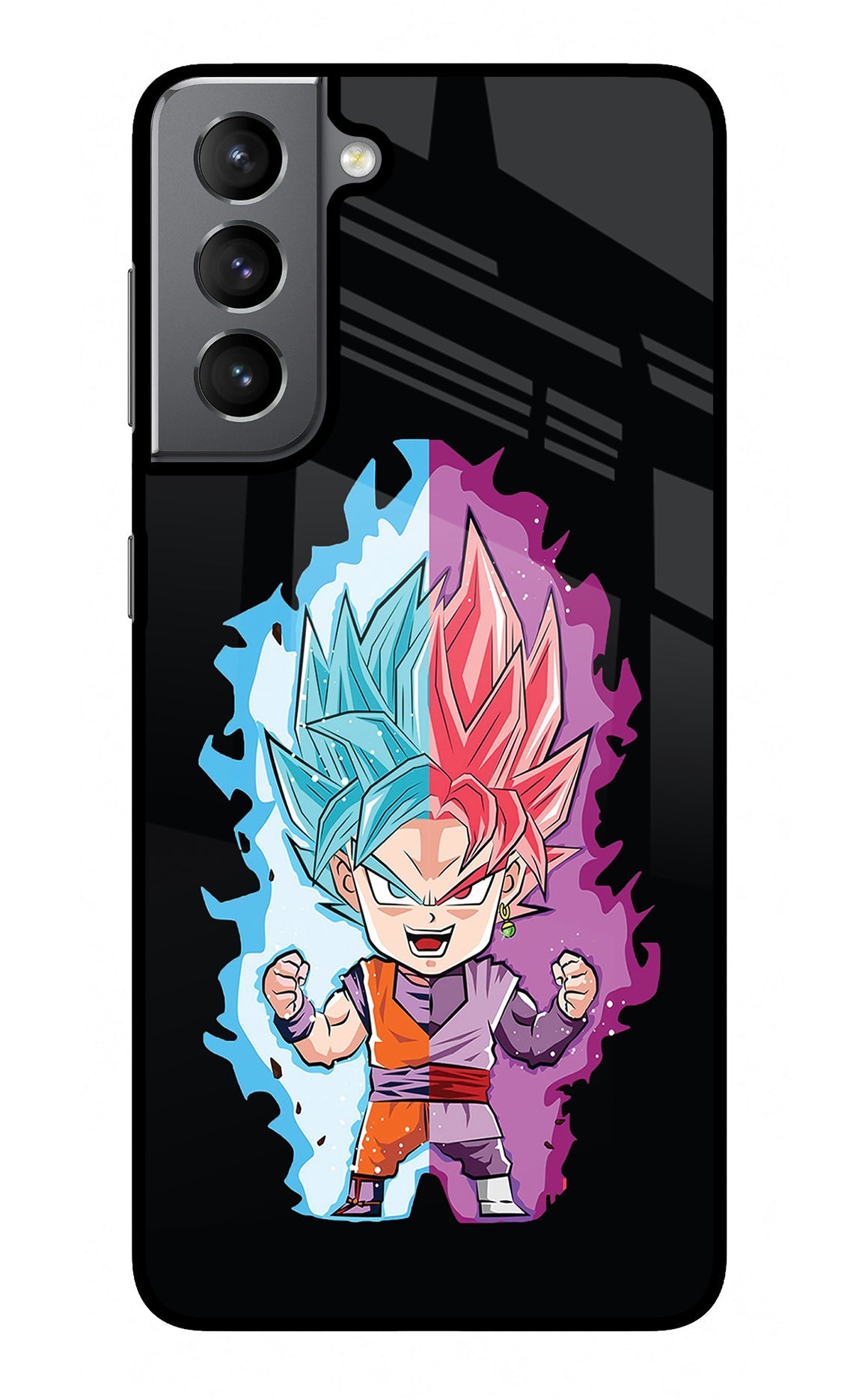 Chota Goku Samsung S21 Plus Glass Case