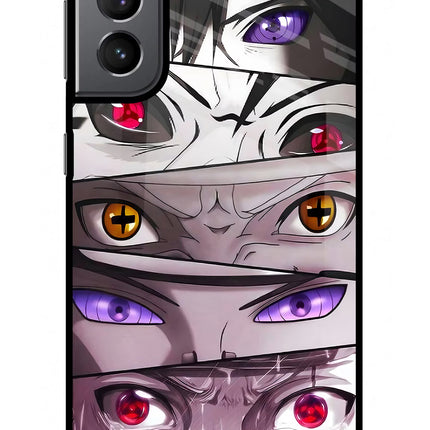 Naruto Anime Samsung S21 Plus Glass Case Back Cover by Casekaro
