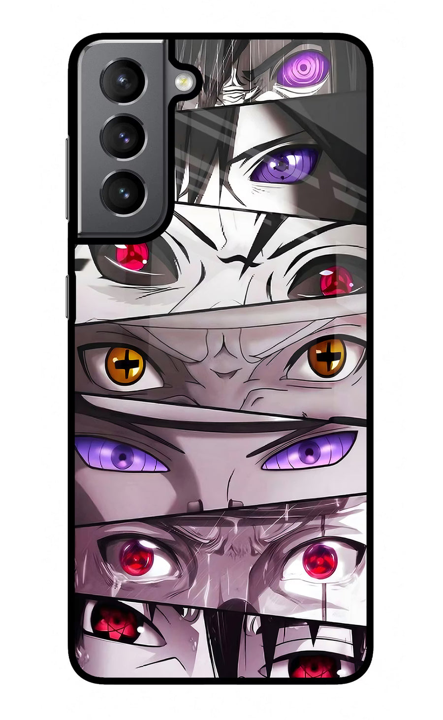 Naruto Anime Samsung S21 Plus Back Cover, Glass case