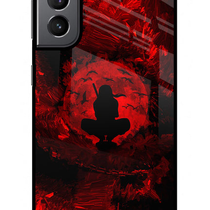 Itachi Uchiha Samsung S21 Plus Glass Case