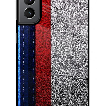 BMW Stripes Samsung S21 Plus Glass Case