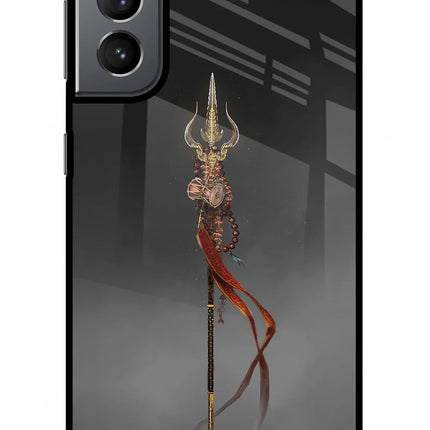 Shiv Trishul Samsung S21 Plus Glass Case