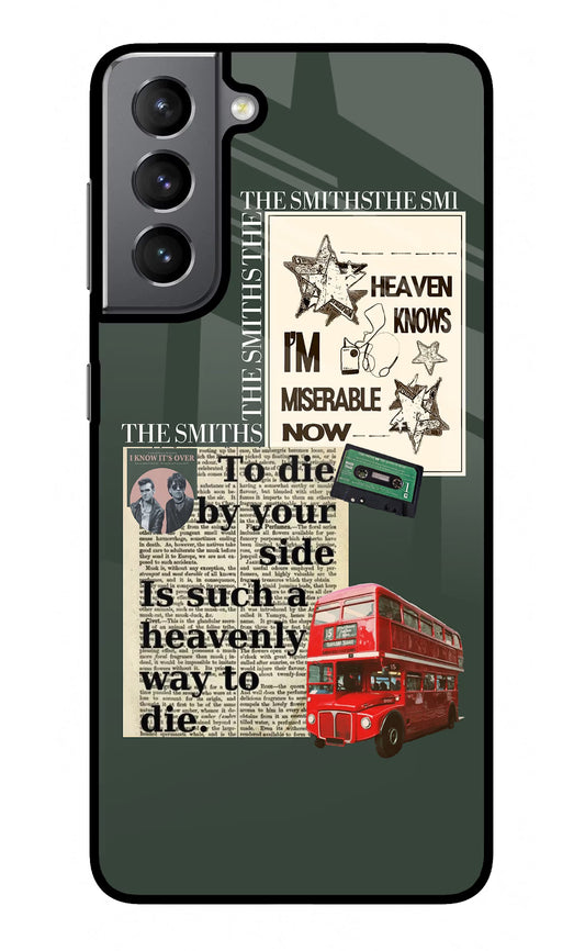 The Smiths Samsung S21 Plus Glass Case