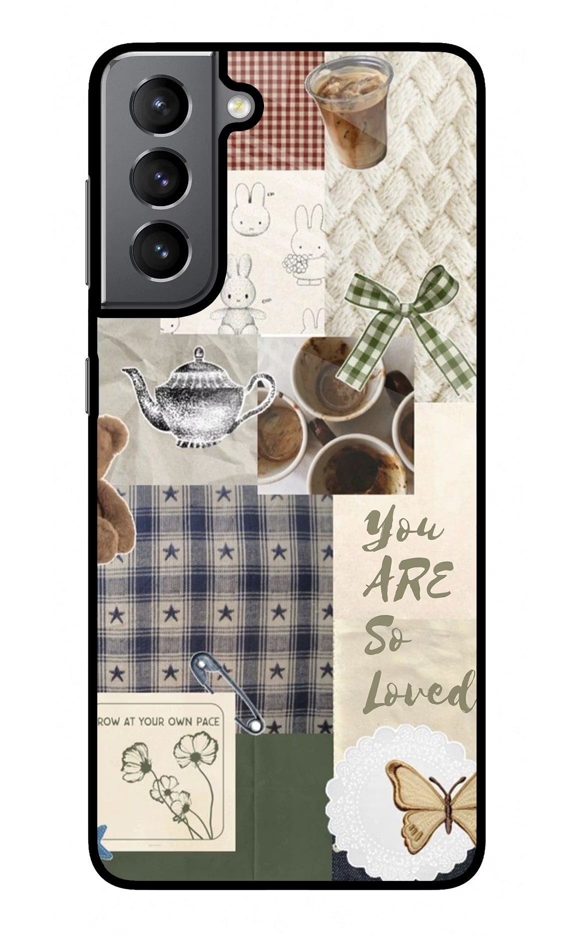 Cookie Samsung S21 Plus Glass Case