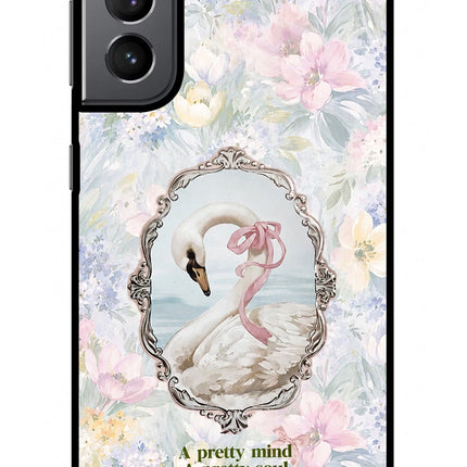 Pretty Mind Pretty Soul Samsung S21 Plus Glass Case