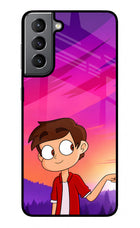 Marco Sunset Samsung S21 Plus Glass Case