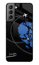 Love Orbit Samsung S21 Plus Glass Case
