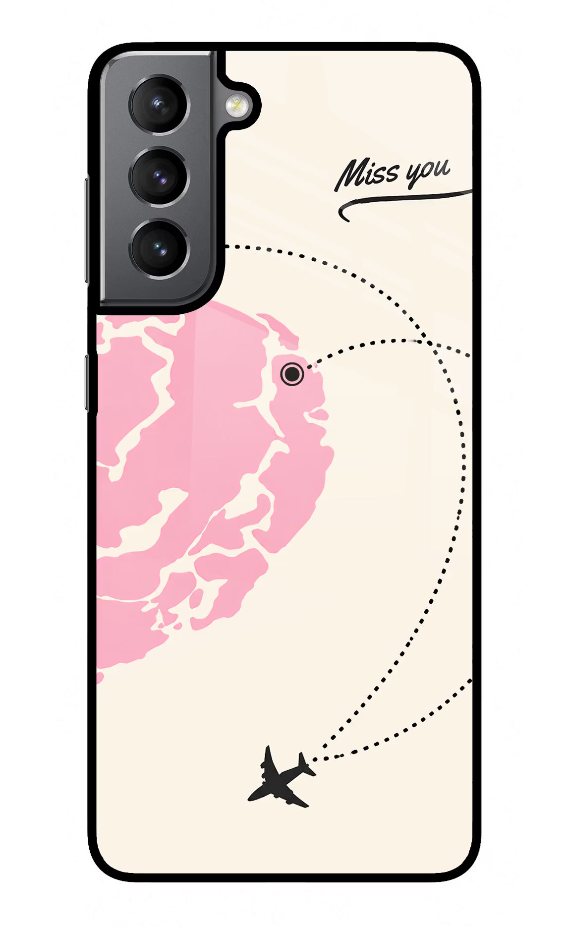 Miss Orbit Samsung S21 Plus Glass Case