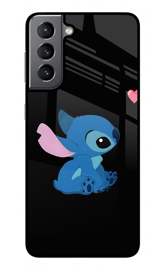 Stitch Crush Samsung S21 Plus Glass Case