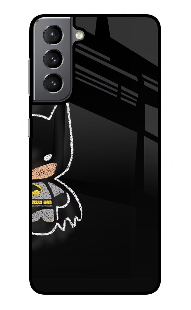 Bat Kitty Samsung S21 Plus Glass Case