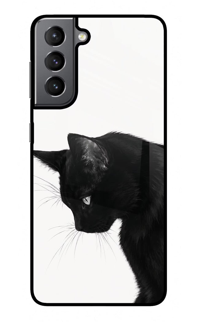 Shadow Gaze Samsung S21 Plus Glass Case