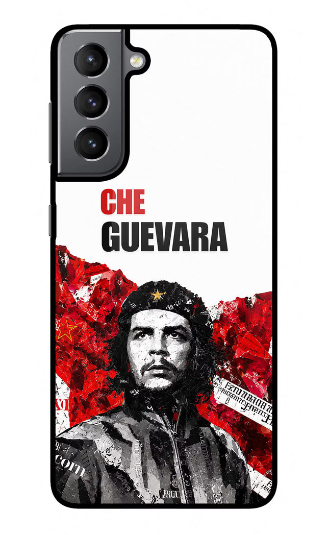 Che Guevara Revolution Samsung S21 Plus Glass Case