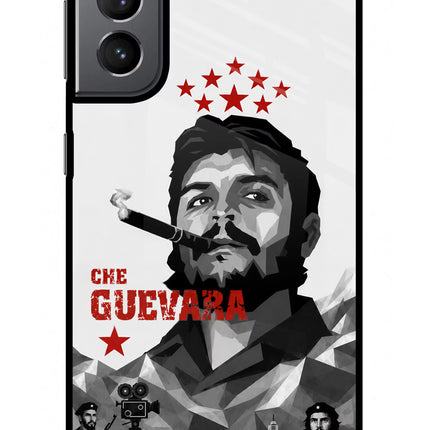 Che Guevara Iconic Samsung S21 Plus Glass Case