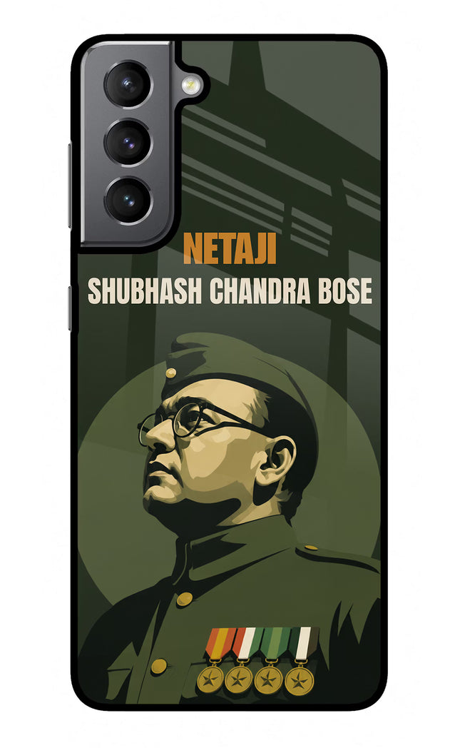 Netaji Legacy Samsung S21 Plus Glass Case