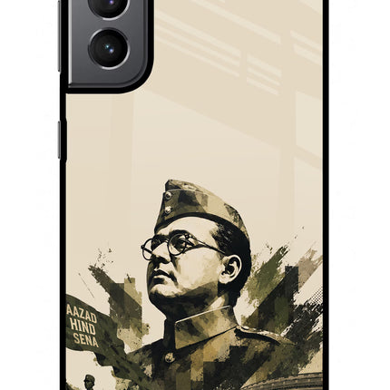 Netaji Rising Samsung S21 Plus Glass Case
