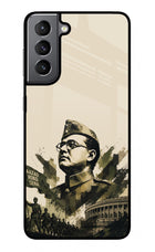 Netaji Rising Samsung S21 Plus Glass Case