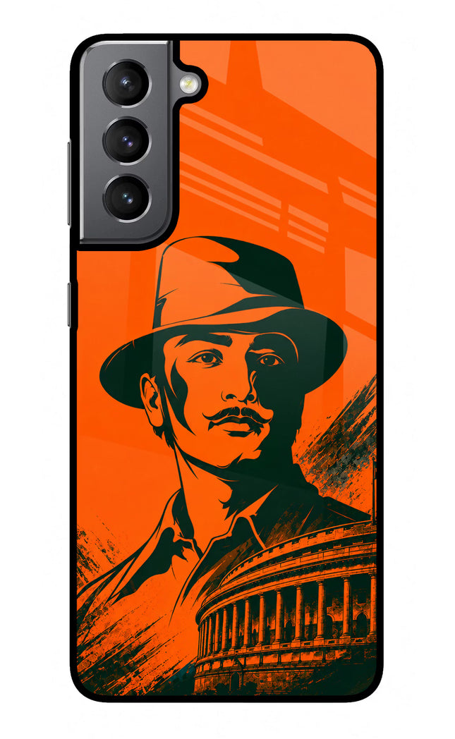 Bhagat Singh Legacy Samsung S21 Plus Glass Case