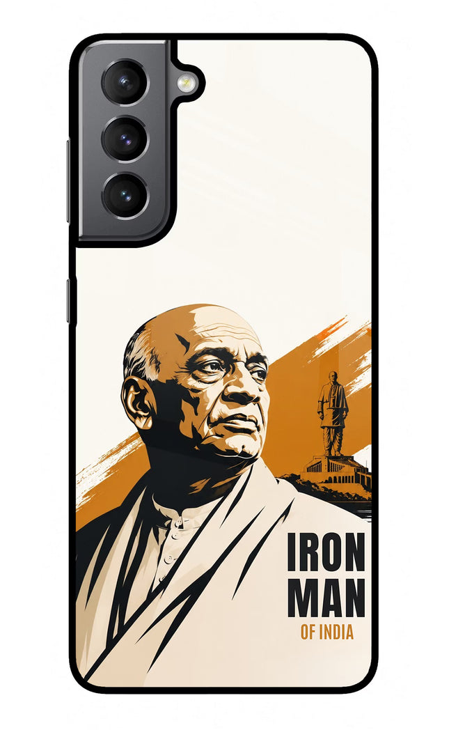 Sardar Patel Iron Will Samsung S21 Plus Glass Case
