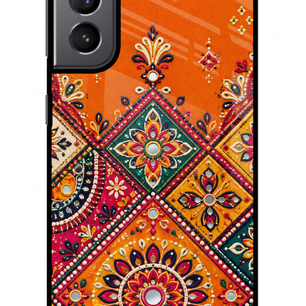 Kutch Glow Samsung S21 Plus Glass Case