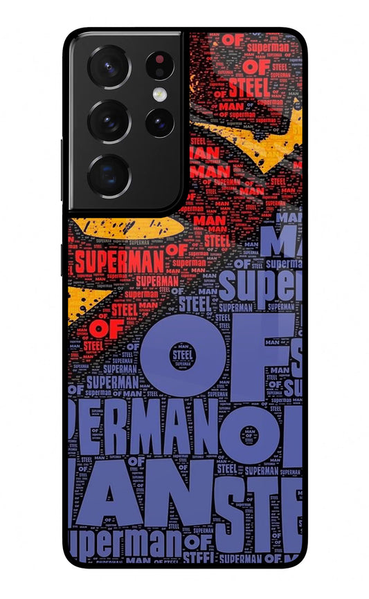 Superman Samsung S21 Ultra Glass Case