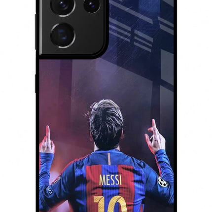 Messi Samsung S21 Ultra Glass Case