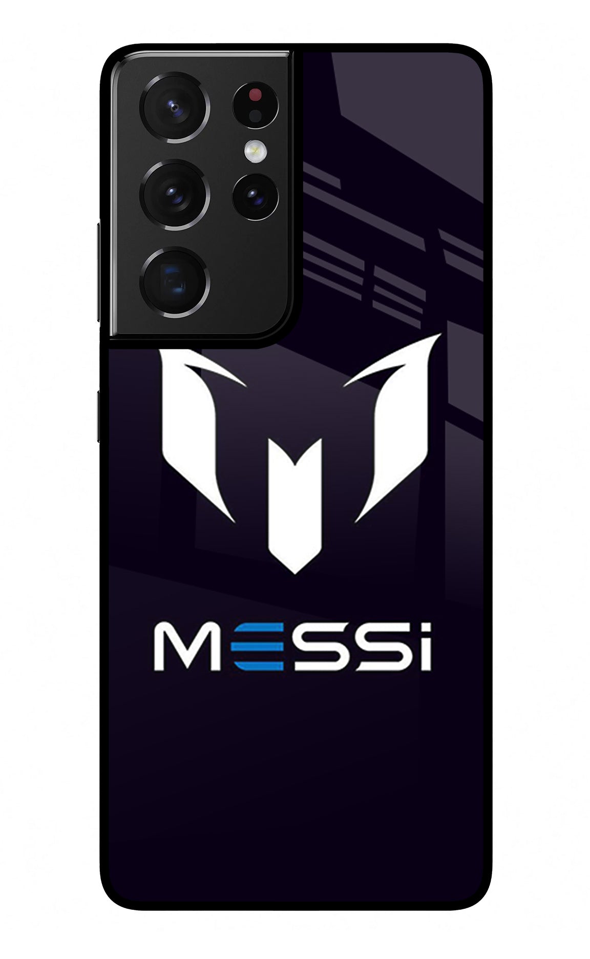 Messi Logo Samsung S21 Ultra Glass Case