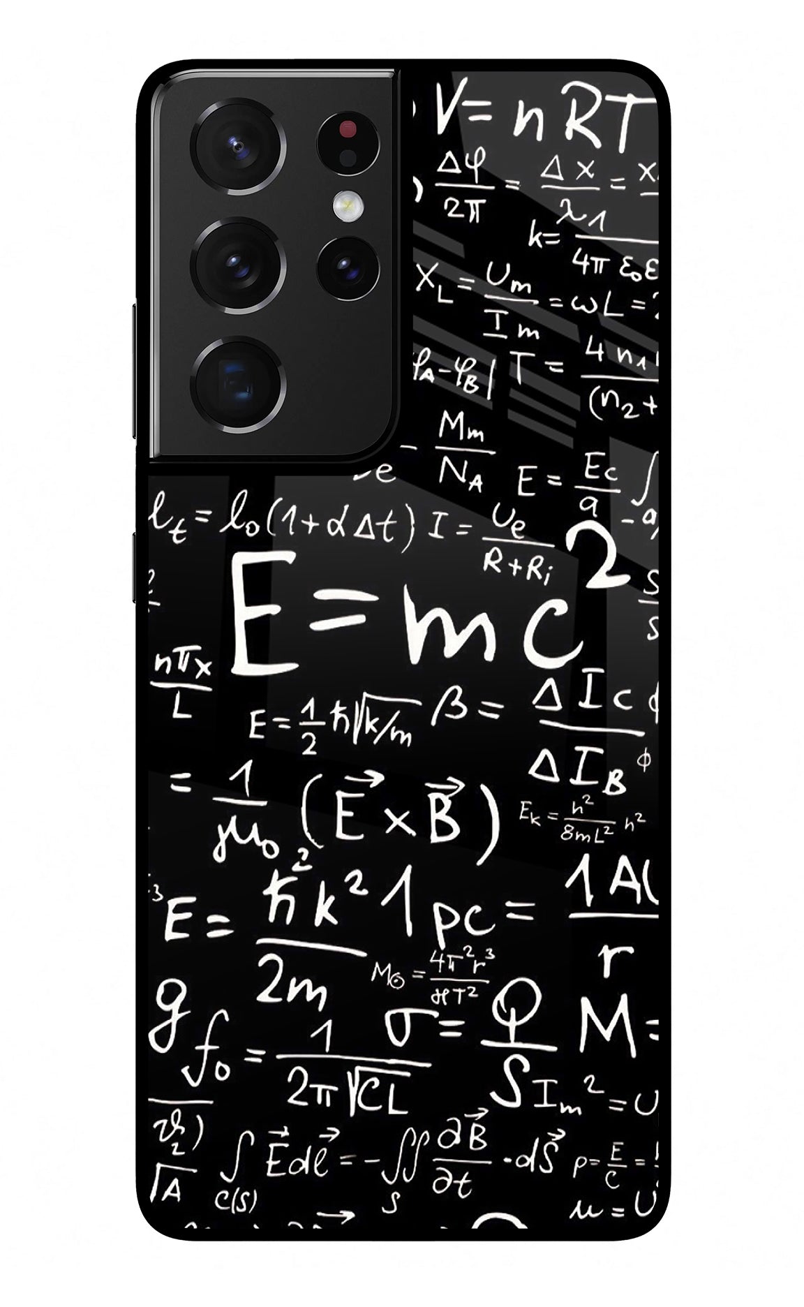 Physics Formula Samsung S21 Ultra Back Cover