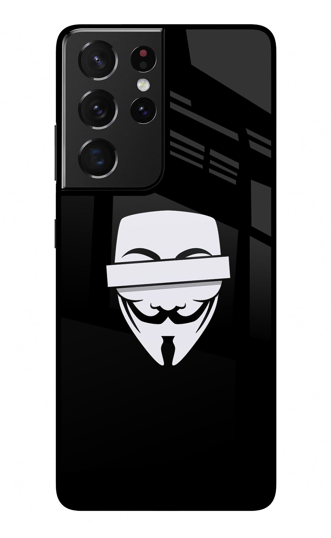 Anonymous Face Samsung S21 Ultra Back Cover