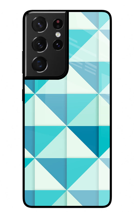 Abstract Samsung S21 Ultra Glass Case