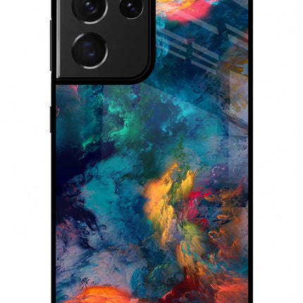 Artwork Paint Samsung S21 Ultra Glass Case