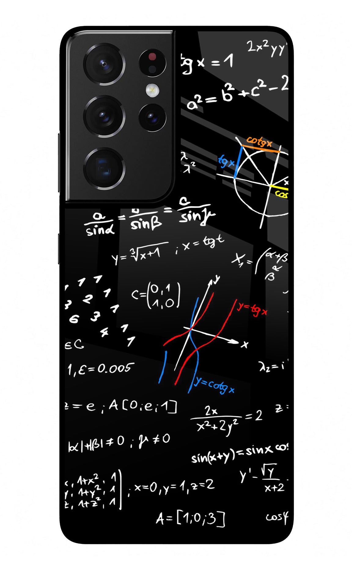 Mathematics Formula Samsung S21 Ultra Back Cover