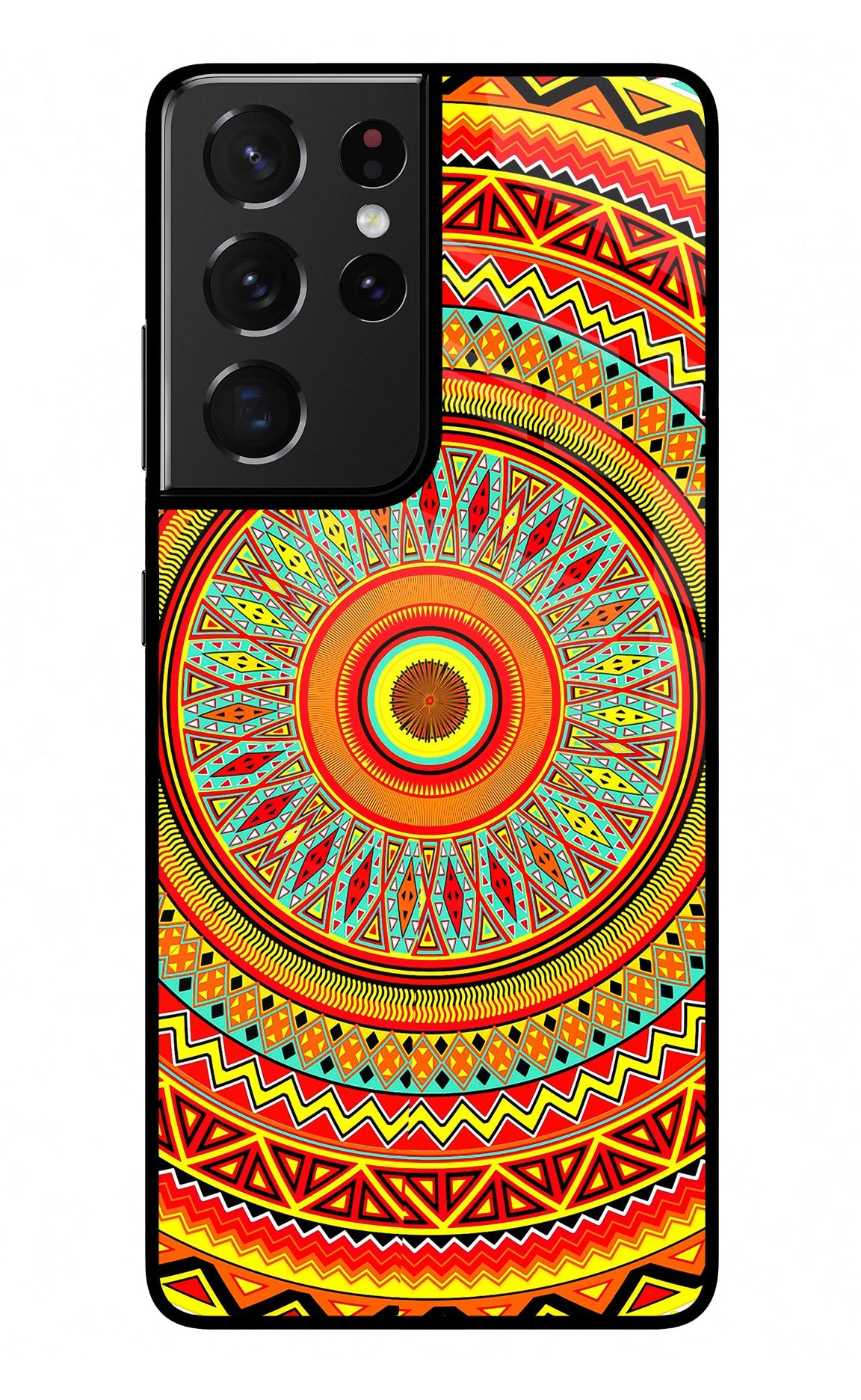 Mandala Pattern Samsung S21 Ultra Back Cover