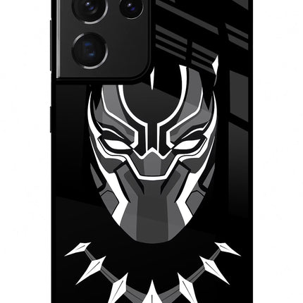 Black Panther Samsung S21 Ultra Glass Case