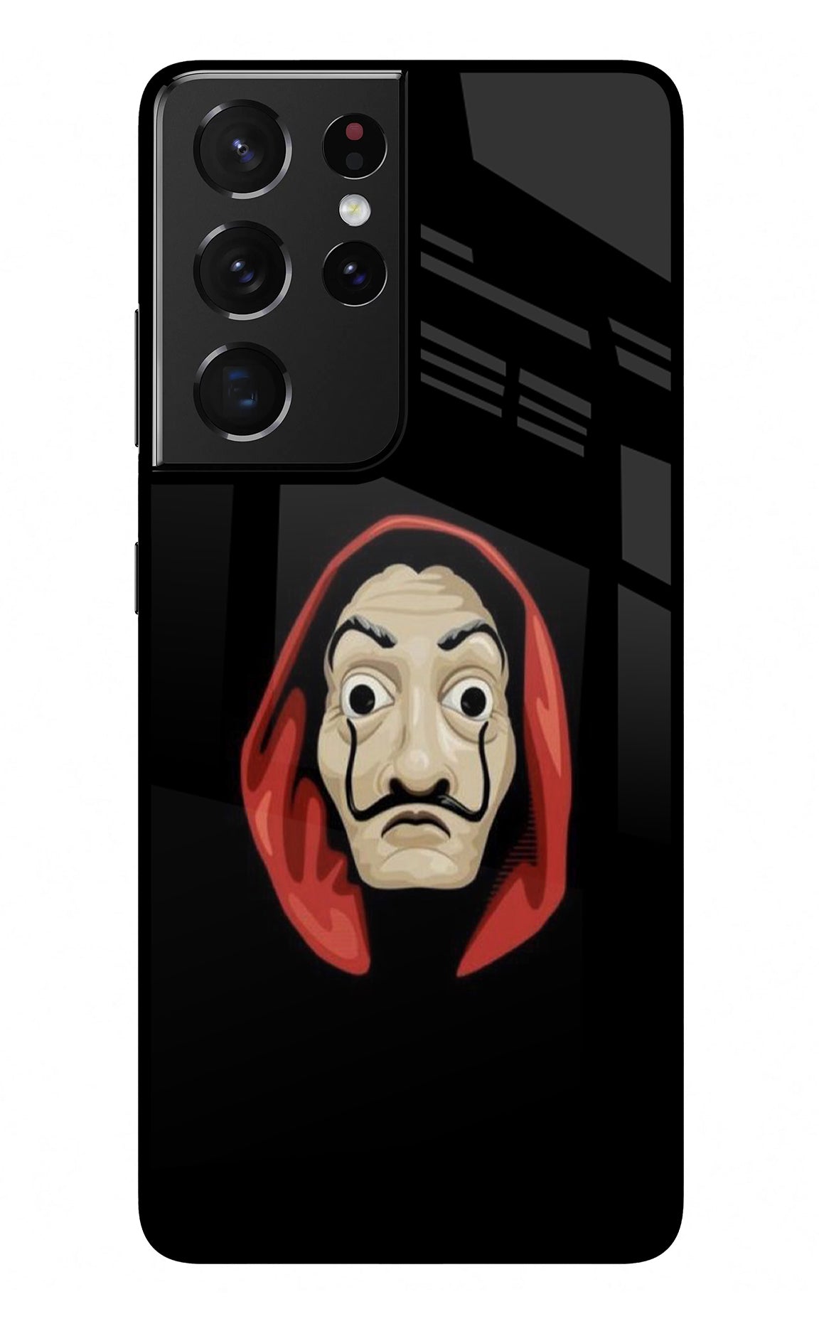 Money Heist Samsung S21 Ultra Glass Case