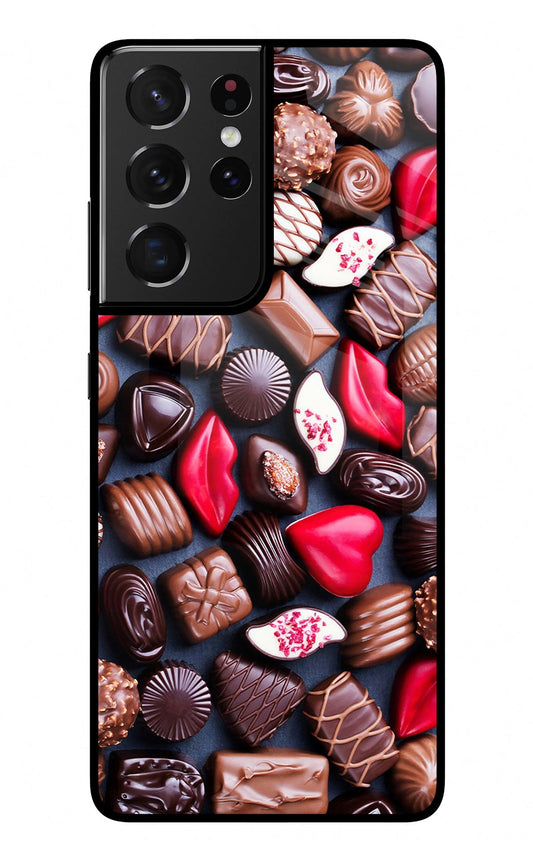 Chocolates Samsung S21 Ultra Glass Case